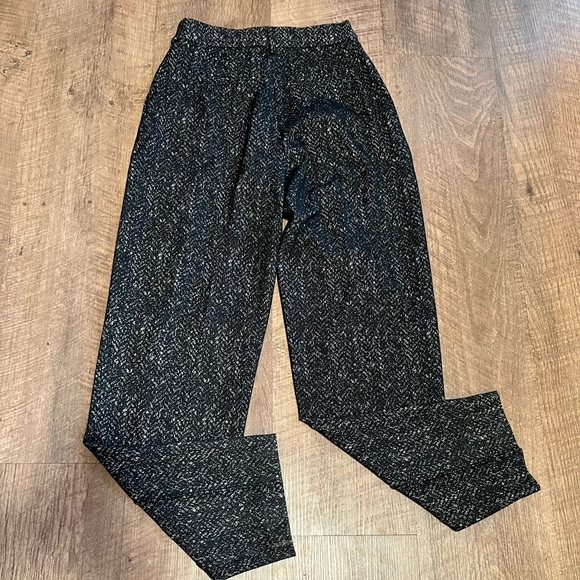 SPANX® PONTE BARREL LEG PANT, HERRINGBONE - Picture 7 of 7